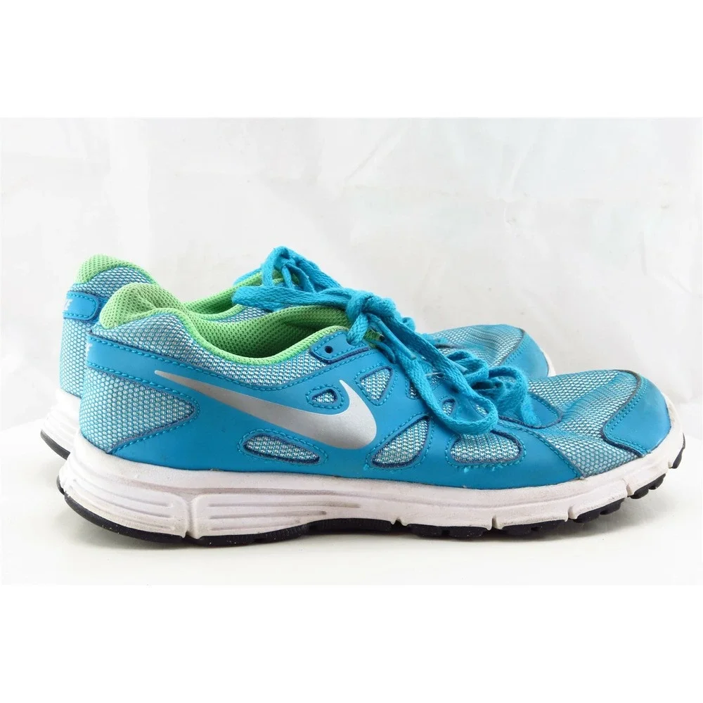 Nike Revolution 2 Youth Boys Shoes Sz 4 M Blue Mesh‎ Running